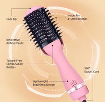 Smooth Volume Hot Air Brush, Dryer and Styling