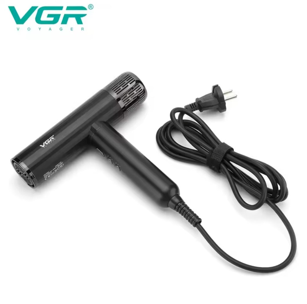 VGR Leafless Hair Dryer Professional Blow Dryer Brushless Motor 110000 RPM Suitable For Home Salons Powerful Hair Dryer V-401