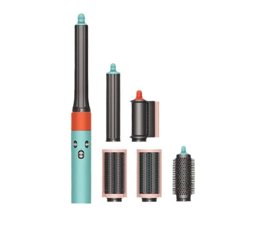 HS05 Painted Pottery Hair Straightener & Curler Iron