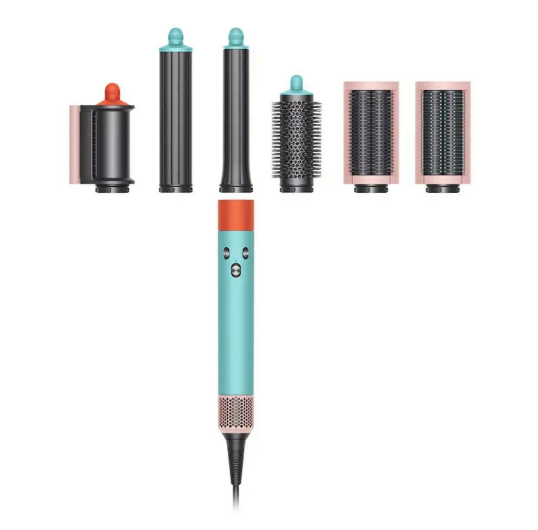 HS05 Painted Pottery Hair Straightener & Curler Iron