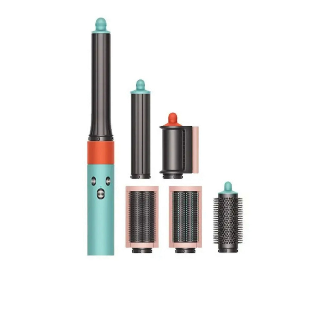 HS05 Painted Pottery Hair Straightener & Curler Iron