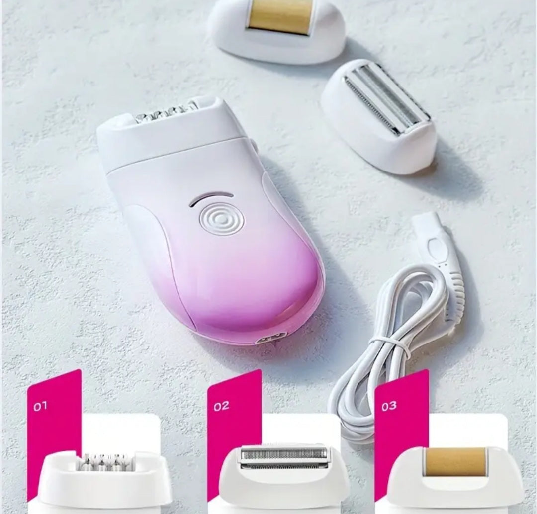 3-in-1 Cordless Hair Epilator for Women