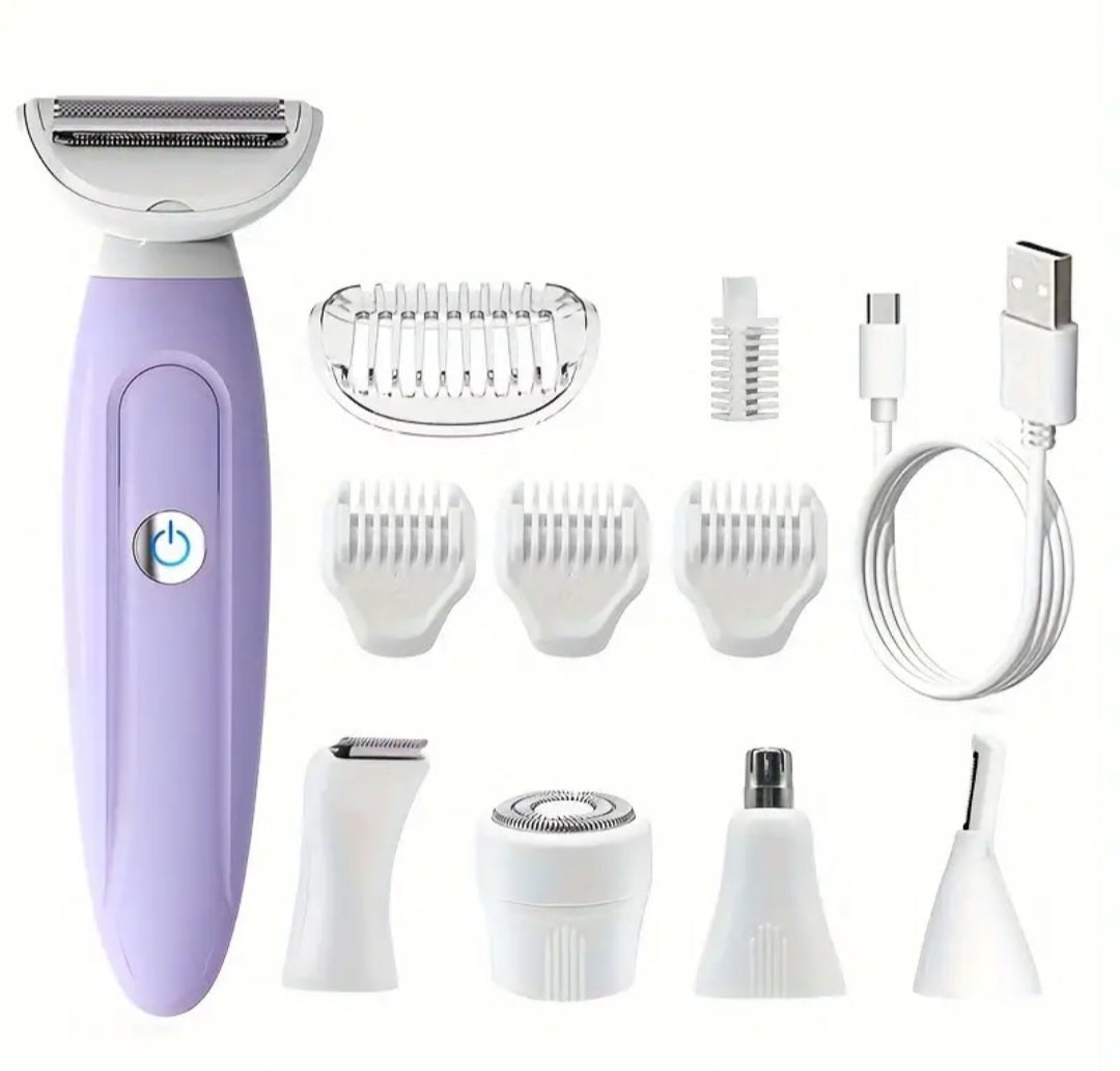 5-in-1 USB Rechargeable Electric Shaver for Women