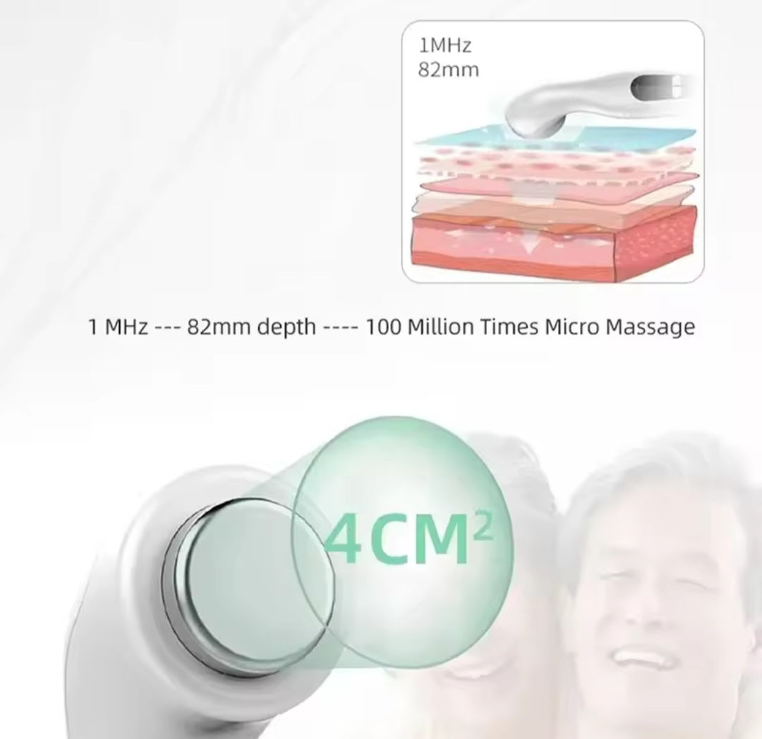 Ultrasound Physiotherapy Device Arthritis Physiotherapy Therapy Waist Arm Body Pain Relief Muscles stimulator Massager Machine.