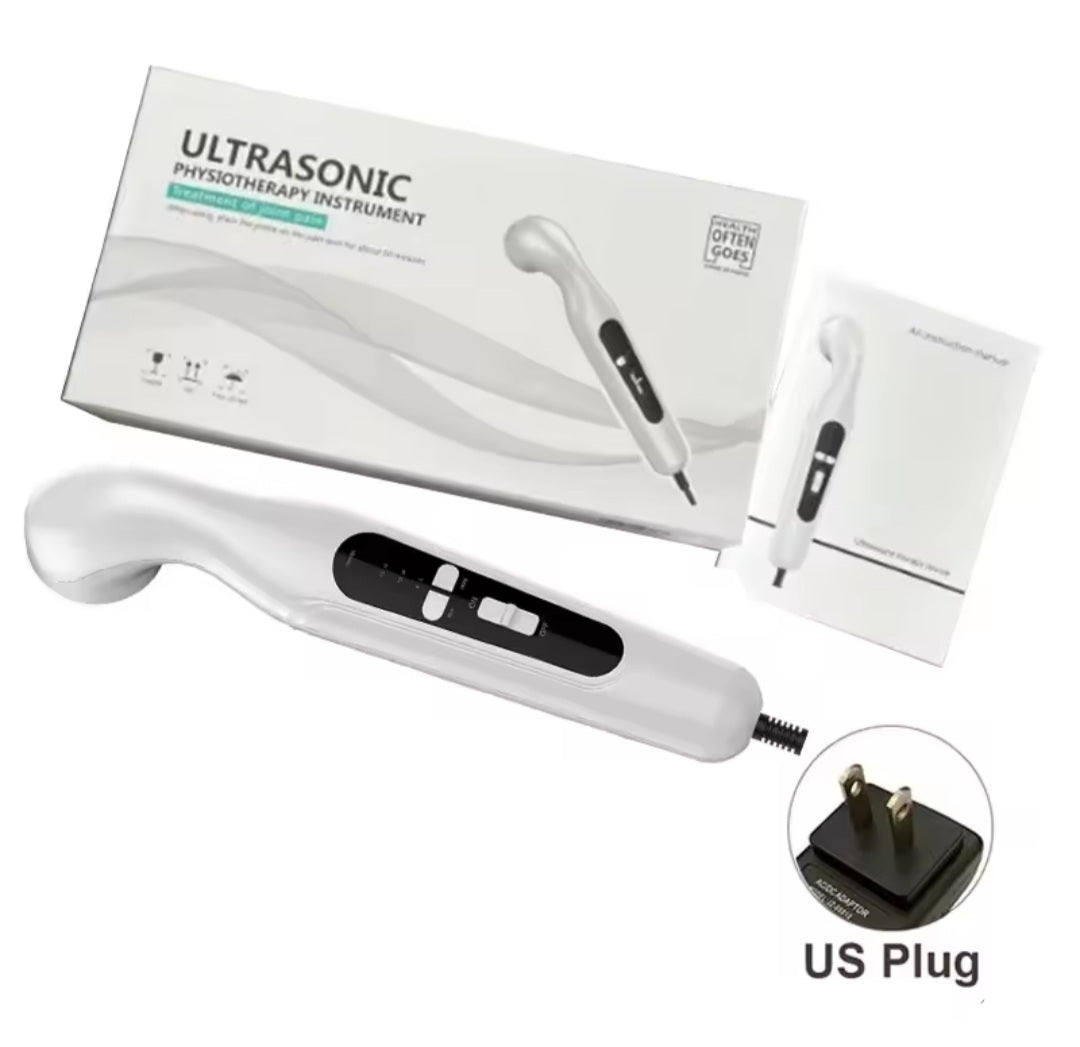 Ultrasound Physiotherapy Device Arthritis Physiotherapy Therapy Waist Arm Body Pain Relief Muscles stimulator Massager Machine.