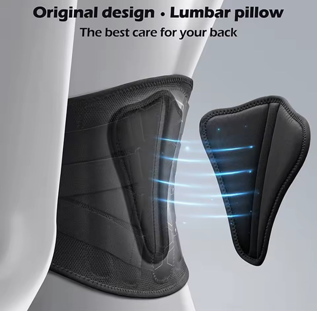 Waist Belt Adjustable Lumbar Brace Back Support Belt For Lower Back Pain Relief