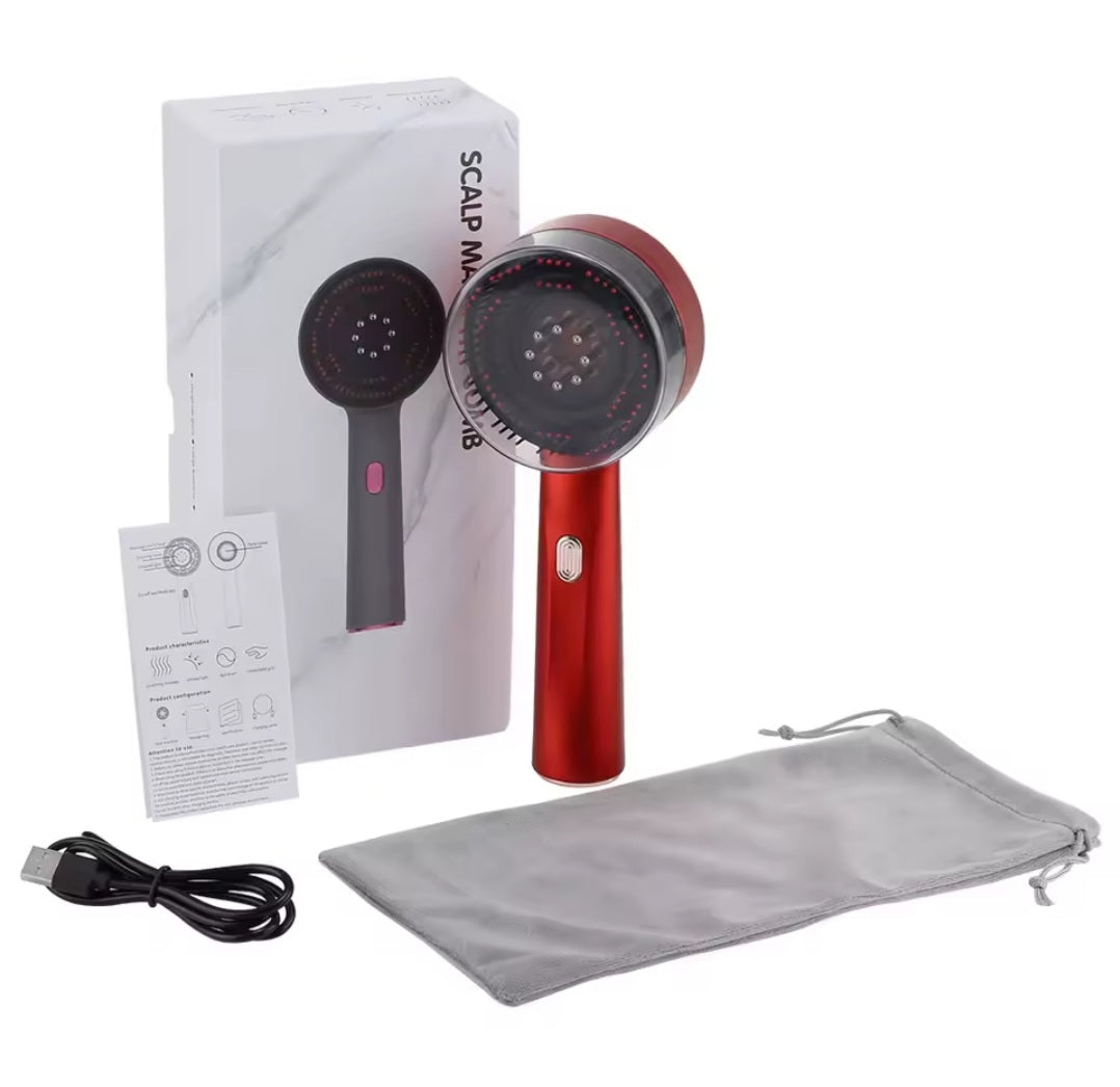 Electric Massage Comb – 3 Modes for Hair Care