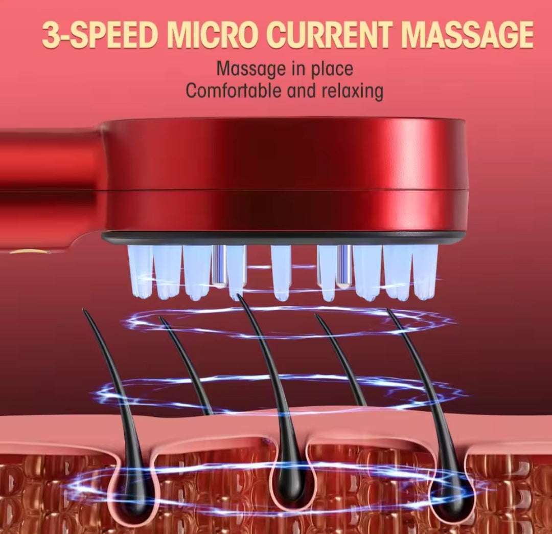 Electric Massage Comb – 3 Modes for Hair Care
