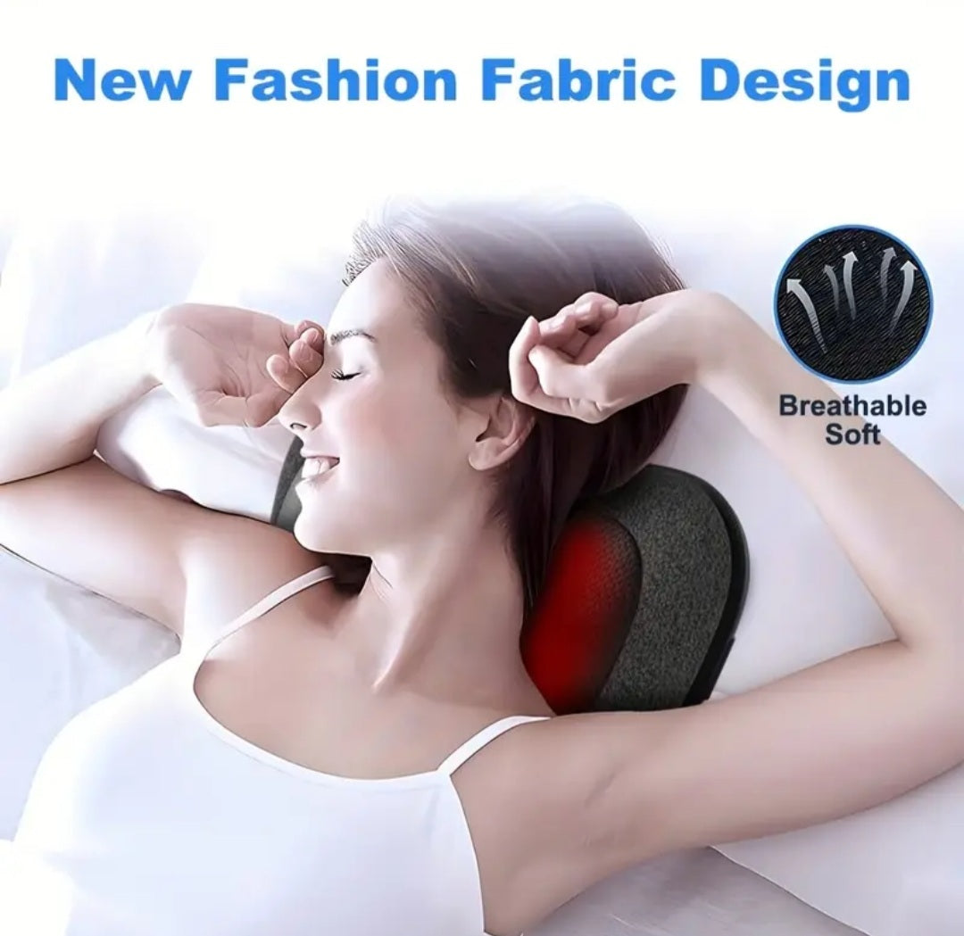 Shiatsu Neck & Back Massager with Heat Pillow
