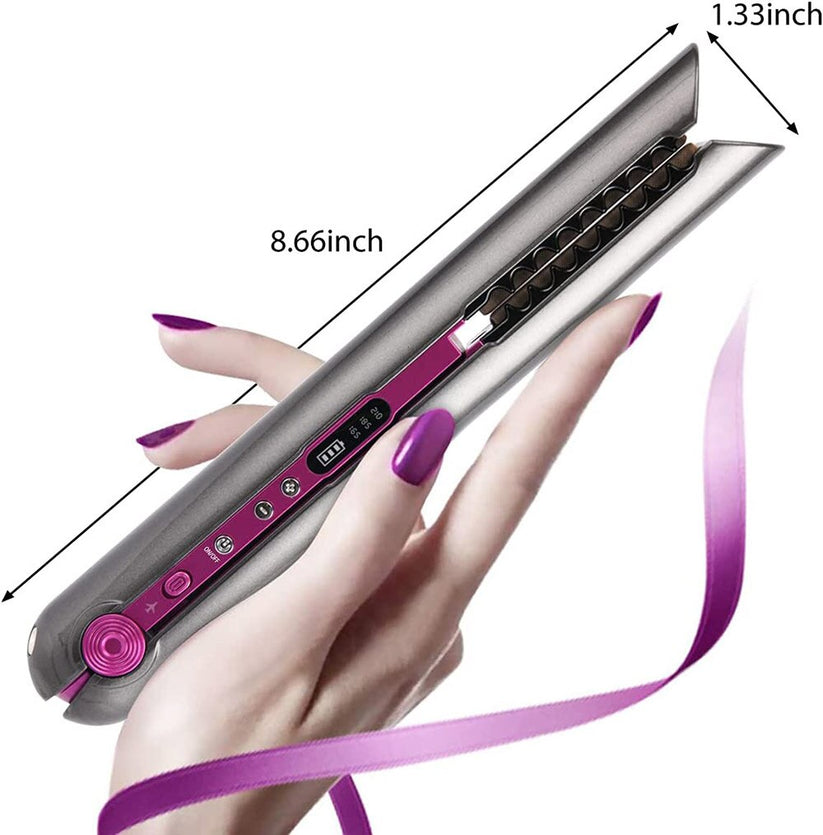 Cordless Hair Straightener with Advanced Ceramic Coating