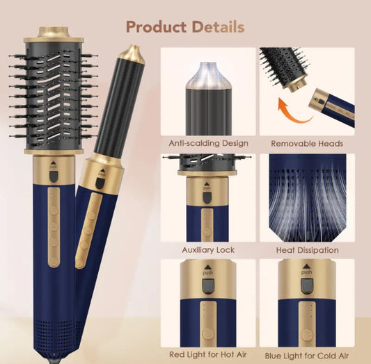 Hair-dryer-straightener 