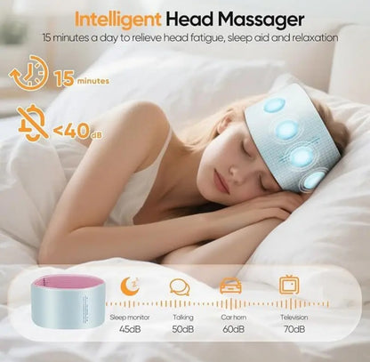 1 360 ° airbag kneading cycle deep electric head massager -3 modes, 3 levels of intensity, head care products