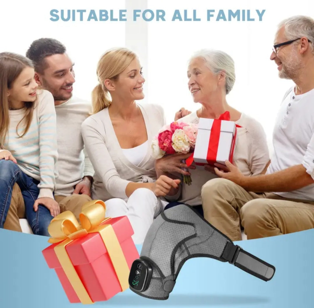 Heated Shoulder Support – 3 Heat & Vibration Modes