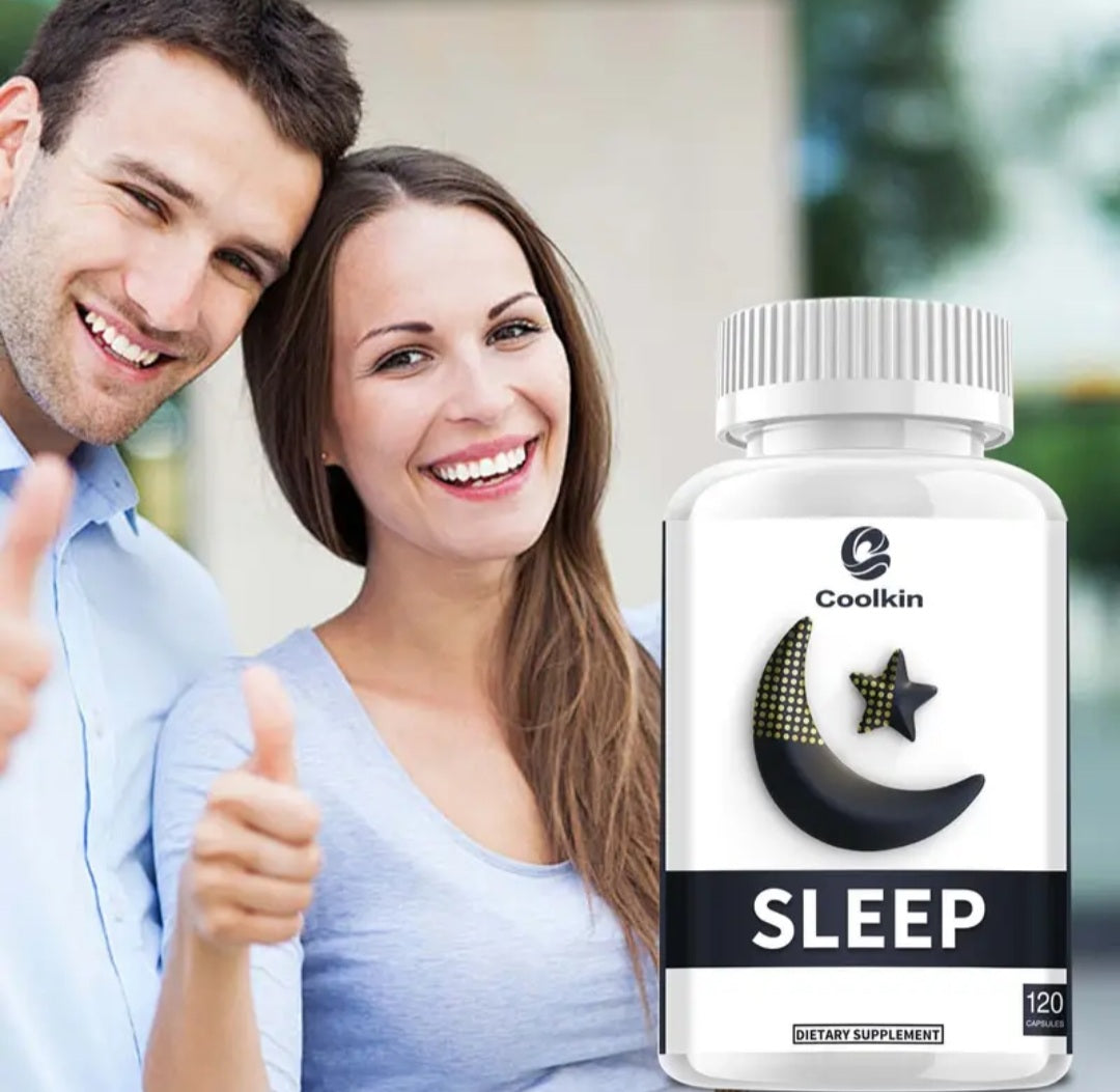 Sleep - with Melatonin, Valerian, Chamomile, To Help You Fall Asleep Faster, Support Healthy Sleep, Premium Formula - 120pcs