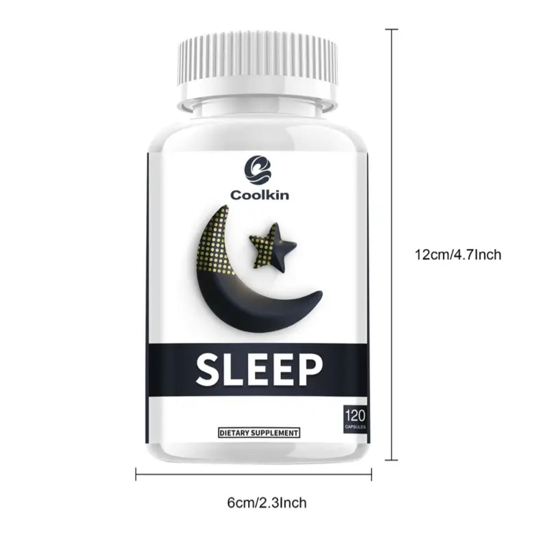 Sleep - with Melatonin, Valerian, Chamomile, To Help You Fall Asleep Faster, Support Healthy Sleep, Premium Formula - 120pcs
