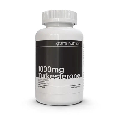 Turkesterone Capsules | Value Pack | 2 Months Supply | High Strength 1000mg | Anabolic Testosterone Supplement with Hydroxypropyl-β-Cyclodextrin | Ajuga Turkestanica Extract | | Promotes Strength & Muscle Growth - 60 Capsules