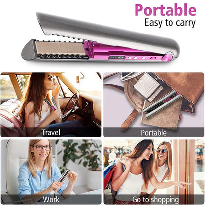 Cordless Hair Straightener with Advanced Ceramic Coating