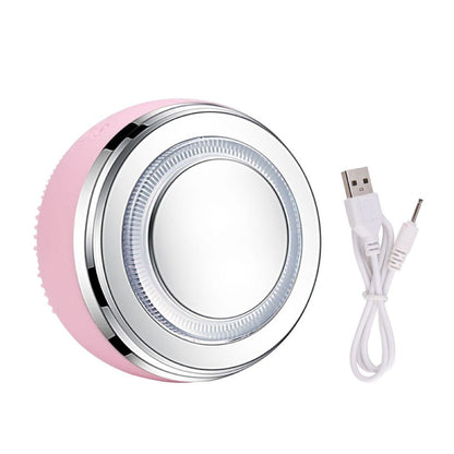 Electric Ultrasonic Facial Cleansing Brush Silicone